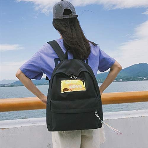 レーザーラベルレディースバックパック韓国学生旅行バッグ女の子バッグラップトップバックパック ゲーム B07wlc9trc 100 品質保証 Yzueyt 正規品送料無料 激安超特価 腕時計 B07wlc9trc 新作製品 世界最高品質人気