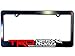 TRD OFF ROAD (2) License Plate Frames Toyota Racing Development 3D Letter Frame Brackets (1-Pair)