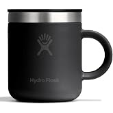 Hydro Flask Coffee Mug &ndash; Insulated Stainless Steel, Non Spill, Leak Resistant Travel Mug 6 Oz Tonal Black