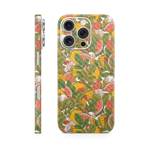 Carbon Fiber Phone Skin Compatible with Apple iPhone 16 Pro - Summer Lunch - Pr…