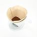 Humbree Ceramic Coffee Dripper | Non Electric Pour Over Coffee Maker | For No. 2 or 4 Filters | Simple & Easy To Use Brewer | Straight To Cup or Pot Drip Brew Coffee | 2.5