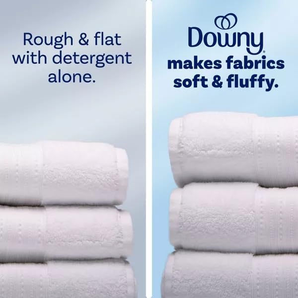 DOWNY, 7 IN 1 LIQUID COOL COTTON 190 LOAD, 140 OUNCE
