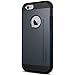 Spigen Tough Armor S iPhone 6 Case with Extreme Heavy Duty Protection and Card Kickstand Feature for iPhone 6S / iPhone 6 - S Metal Slate