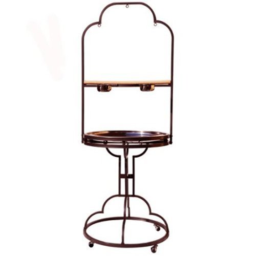 PARROT BIRD play pen stand gym PP 504 29D76H toy cage cages toys african grey conure (COPPERTONE)