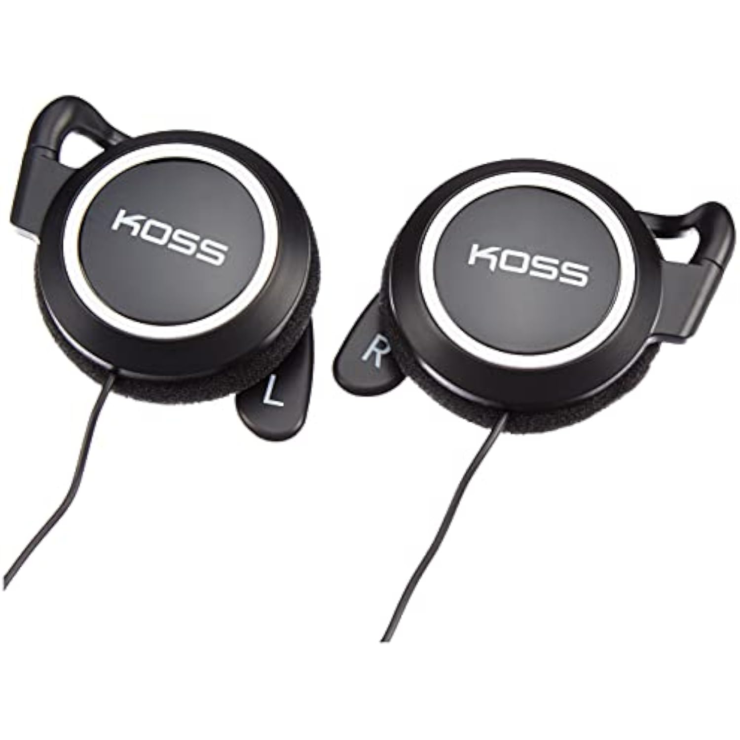 Koss KSC21 SportClip Clip-On Headphones,Black | eBay