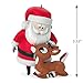 Hallmark Keepsake 2017 Rudolph The Red-Nosed Reindeer Won't You Guide My Sleigh Tonight? Christmas Ornament with Light