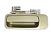 Eynpire 8074 Exterior Outside Outer Rear Left Driver Side Beige/Gold Door Handle for 1997 1998 1999 2000 2001 Toyota Camry