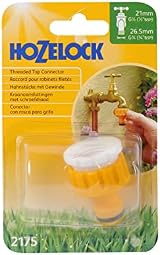 Hozelock Outdoor Tap Connector 21mm-26.5mm (1/2"-3/4") Threaded Tap Adaptor Hose view 2