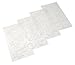 Cake Boss Decorating Tools 4-Piece Classic Fondant Imprint Mat Set, Clear