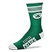 For Bare Feet NBA 4 Stripe Deuce Crew Men Socks-Boston Celtics-Large (10-13)
