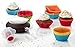 Kid Baking Set 24 Baking Muffin Molds Silicone Cupcake Liners + Corer Plunger + Cake Decorating Kit Bag Pen + 5 Icing Tips by Maxi Nature