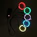 Onite US-20EL-02GR Multicolor5M 16.4ft Multicolor Neon Glowing Strobing Electroluminescent EL Wire Light with Battery Pack Controller for Parties, Halloween, Automotive, Advertisement Decoration