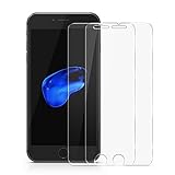 iPhone 7 Plus Screen Protector, 2 Pack Ace Teah iPhone 7 Plus Tempered Glass Screen Protector Film Screen Cover HD Clear with Easy install Wings for 5.5 Inch Apple iPhone 7 Plus