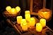 Homemory Flameless Votive Candles with Timer, 6Pack 400+Hours Battery Operated LED Votive Candles, 2in Flickering Flameless Electric Fake Candle for Dinners Wedding Home Decor (Batteries Included)
