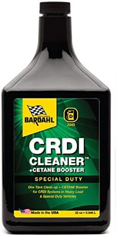 Bardahl 3343-CS CRDI Cleaner + Cetane Booster - 32 fl. oz., (Case of 12)