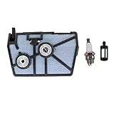 AISEN Air Filter Spark Plug Fuel Filter For Stihl 028 Woodboss AV Super Chainsaw 1118-120-1615 1118-120-1611