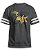 Pokemon Saga Pikachu Adult Charcoal Heather T-Shirt (Medium)