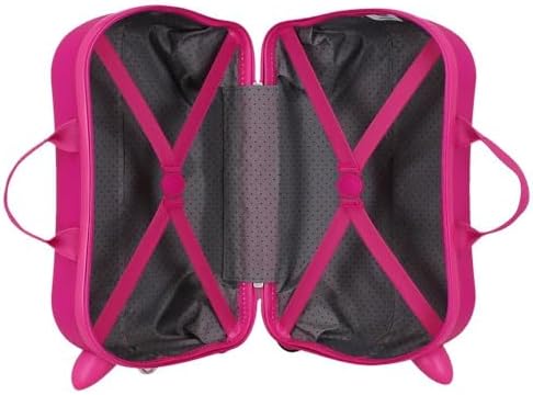 Joumma Disney Minnie Helpers Maleta Infantil Rosa 45x31x20 cms Rígida ABS 24,6L 1,8 kgs 4 Ruedas Equipaje Mano