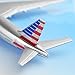 HANGHANG New American Airlines Boeing 777 16cm Metal Airplane Models Child Birthday Gift Plane Models Home Decoration