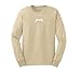 Yeezus Tour Glastonbury Long Sleeve Kanye West Shirt (Small, Sand)