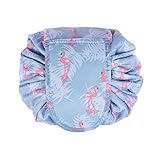 Drawstring Lazy Makeup Bag Waterproof Toiletry Bag Fashion Travel Organizer Large Cosmetic Pouch