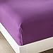 Honeymoon 1800 Brushed Microfiber Bed Sheet Set, Ultra Soft, Full - Purple