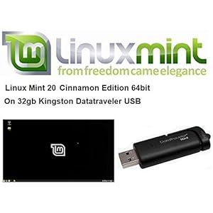Linux Mint 20 Laatste versie voor 2021 op Kingston USB van 32 GB