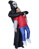 AOFU Inflatable Ghost Costume丨Halloween Costume丨Blow Up Costume丨Adult Inflatable Costume