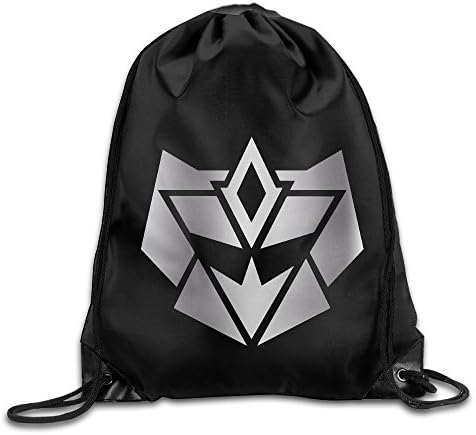 Transformers Logo Drawstring Backpack Bag