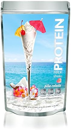 NEW Protein Milkshake Protein Powder - Piña Colada - Low Carb, 31 Servings - 2LB