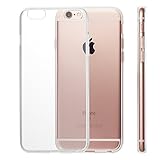 iPhone 6S Case, Flexible Slim Shock Absorption Crystal Clear Soft Durable Rubber TPU Cover for Apple iPhone 6 4.7 inch - Fully Transparent | totallee The Spy
