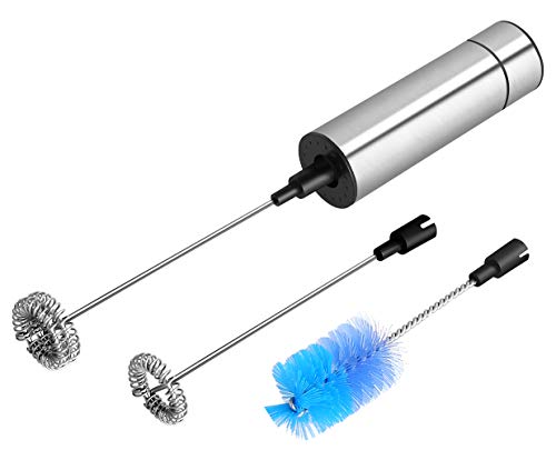 Milk Frother, Koeson Handheld Electric Milk Frother for Coffee, Latte, Battery Operated coffee froth Milk Frother, Koeson Handheld Electric Milk Frother for Coffee, Latte, Battery Operated coffee froth