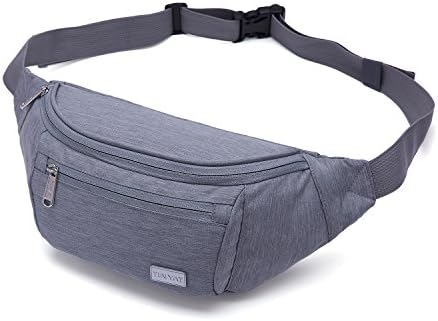 Waist Pack Fanny Sling Chest Shoulder Bag for Men Women, Hip Bum Bag for Traveling Hiking Camping Cycling Fishing