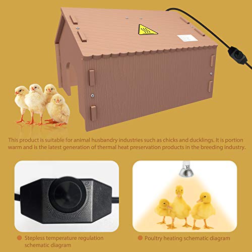 GOOD MOTHER Chick Heater lamp Chick Brooder Duckling brooder Heat lamp