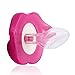 Mommy's Touch Pink Kiss Pacifier For Babies and Toddlers. Funny baby lips pacifier for girls