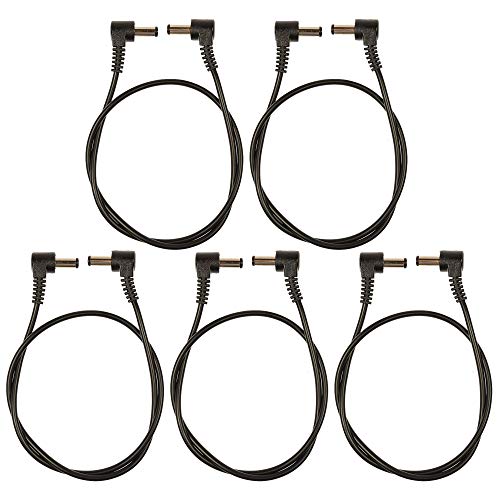 Voodoo Lab Cable 2.1mm Standard Polarity Center Negative Right-Straight 18