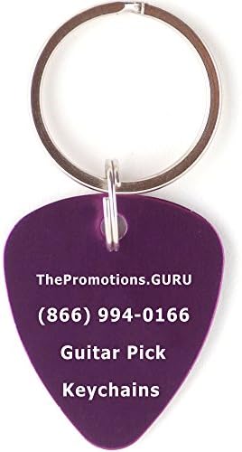 Custom Pick Key Chain 1, 10, 20, 50, 100 Packs