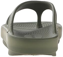 OOFOS Unisex Original Thong flip flop , Forest