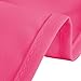 LinenTablecloth 70 x 120-Inch Rectangular Polyester Tablecloth Fuchsia