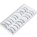 10Pairs Makeup Practice Eyelashes Extension For Beginner Teaching Strip Eye Lash