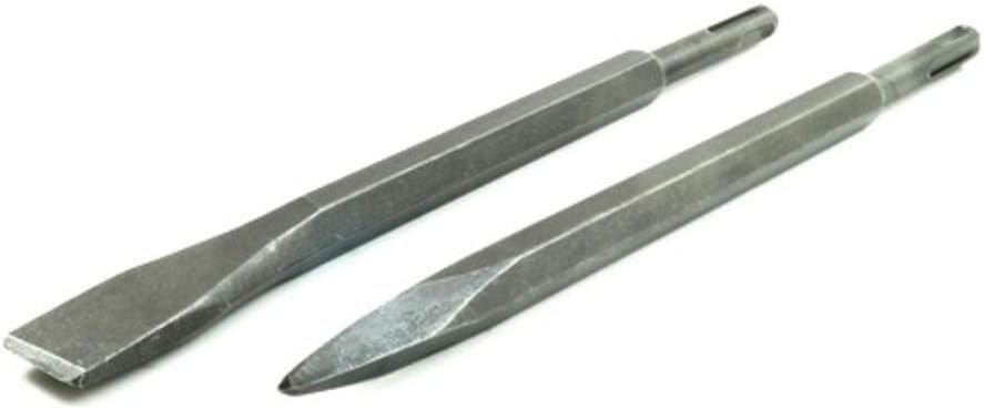 Fast World Shopping Lot De 2 Burins Avec Fixation Sds 2 Forets Pour Marteau Pneumatique Burineur Pointe Et Spatule Amazon Fr Bricolage