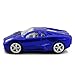 SHIGOO 2.4GHz Wireless Optical Cool Sports Car Mouse 1600DPI High Tracking Speed Wireless Mice for Computer Laptop (Blue)