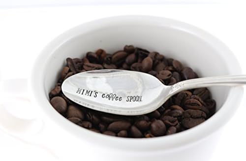Personalized Coffee Silver Spoon Gift - Custom - Vintage Silverware - Flatware