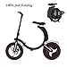NB.ROSE 2019 Lightweight Fully Folding Lithium Battery Foldable Electric Bike/Mini Bicycle/Foldable Ebike 500W -36V Lithium Ion Battery- 14 inch Wheelsthumb 1