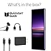 Sony Xperia 1 Unlocked Smartphone 6.5" 4K HDR OLED CinemaWide Display, 128GB...