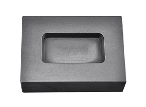 5 oz Troy Ounce Rectangle Gold Graphite Ingot Mold For Melting Casting Refining Scrap Jewelry