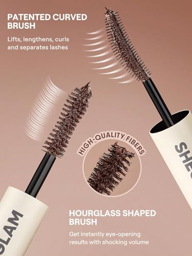 SHEGLAM All-In-One Volume & Length Mascara, Waterproof, Macchiato