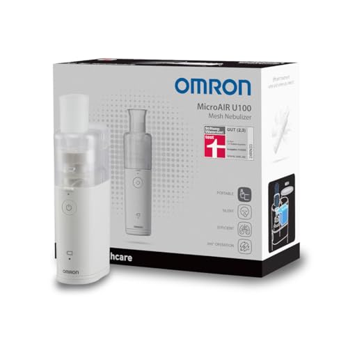 OMRON MicroAir U100 Tragbares Inhalationsgerät, kompakt und leise