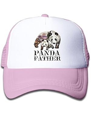 Panda Father Baby AdjustableTrucker Visor Cap Infant Trucker Hat