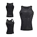GKVK Mens Slimming Body Shaper Vest Shirt Abs Abdomen Slim,XL(chest size 106cm-110cm/42inches-44inches),Gray